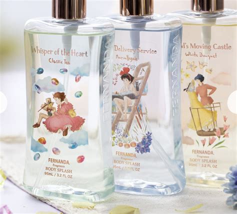 Studio Ghibli Releases Anime Perfumes .